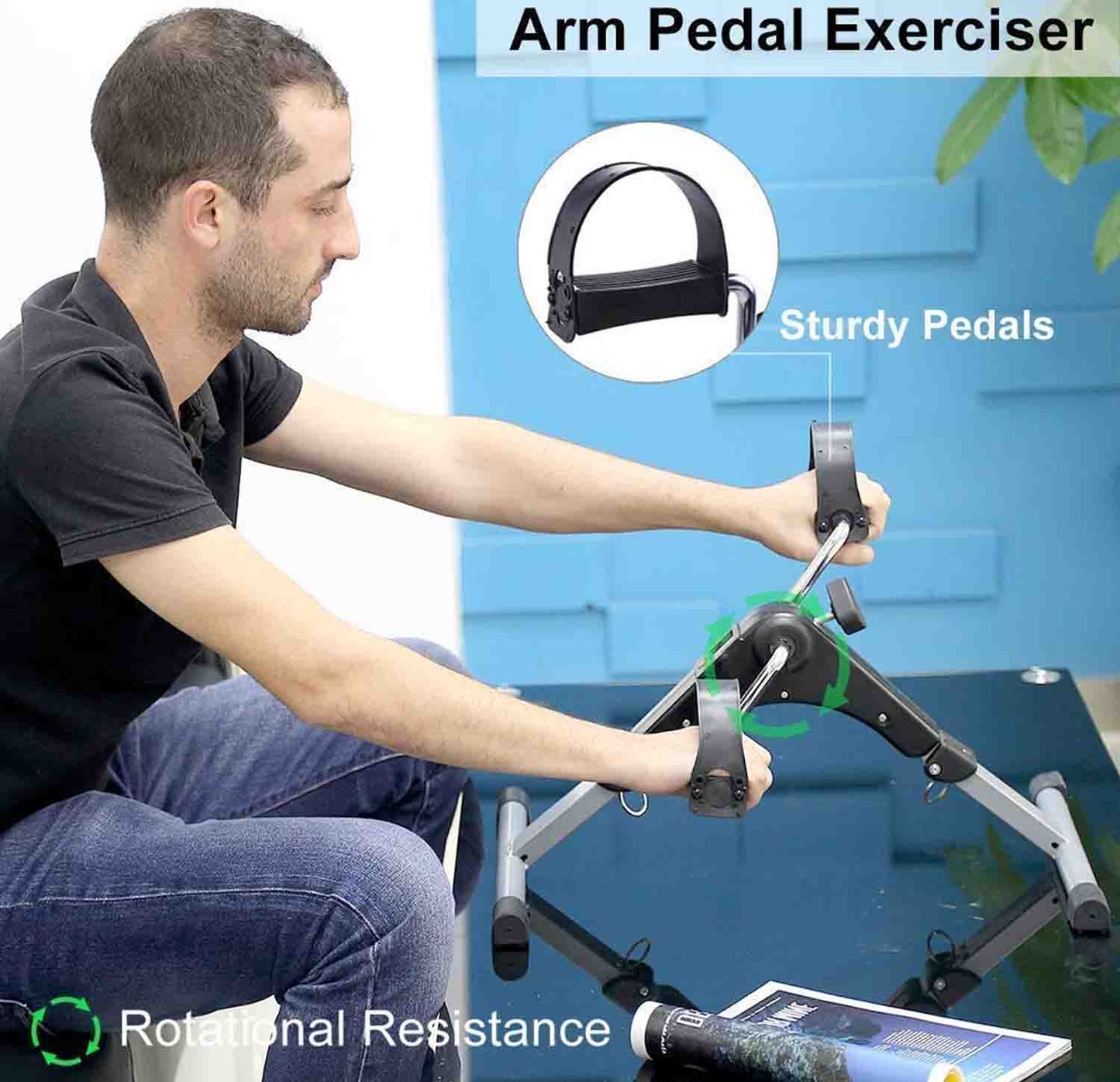 Portable Arm and Leg Exercise Machine