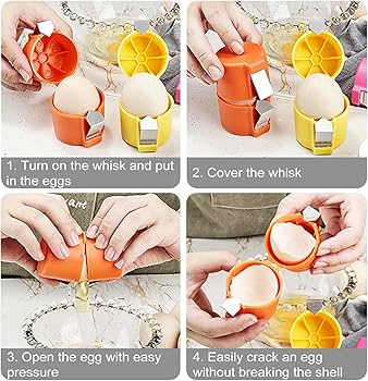 Egg Cracker Separator Filter