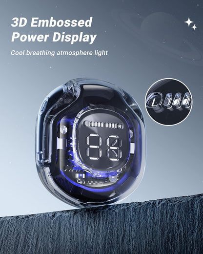 T8 Crystal Wireless Earphones
