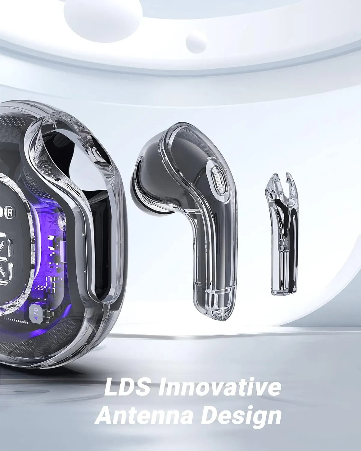 T8 Crystal Wireless Earphones