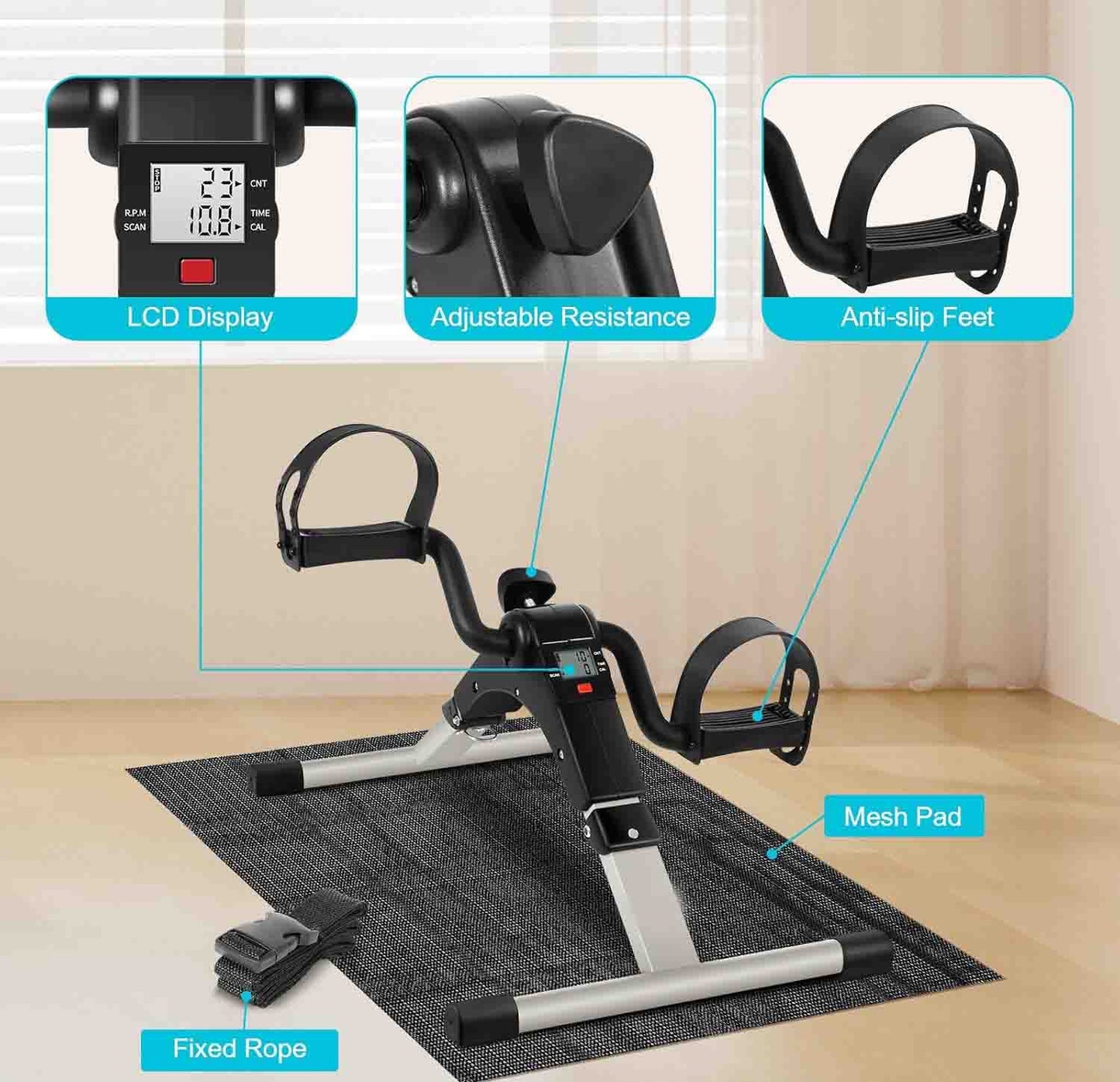 Portable Arm and Leg Exercise Machine